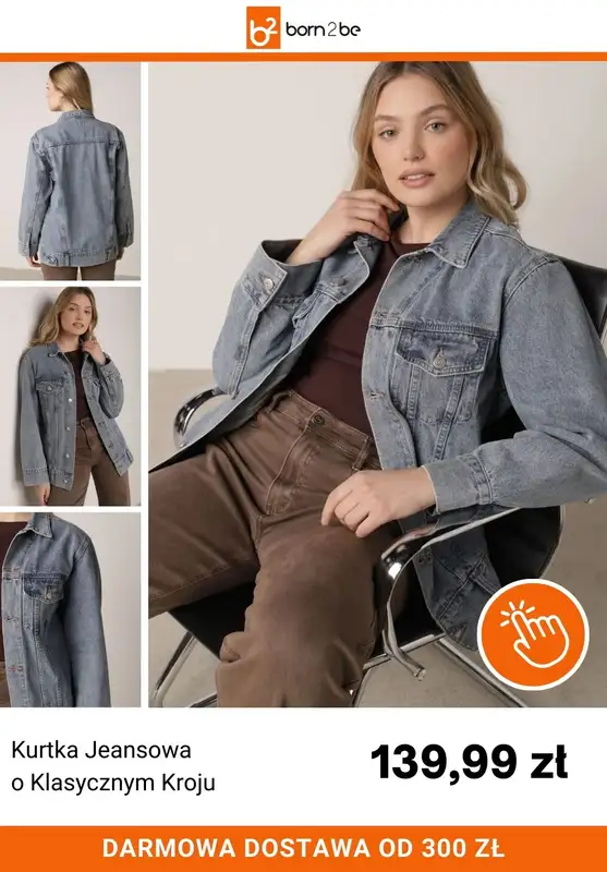 Born2be - gazetka promocyjna Okrycia przejściowe w super cenach od wtorku 03.03 do wtorku 17.03 - strona 4