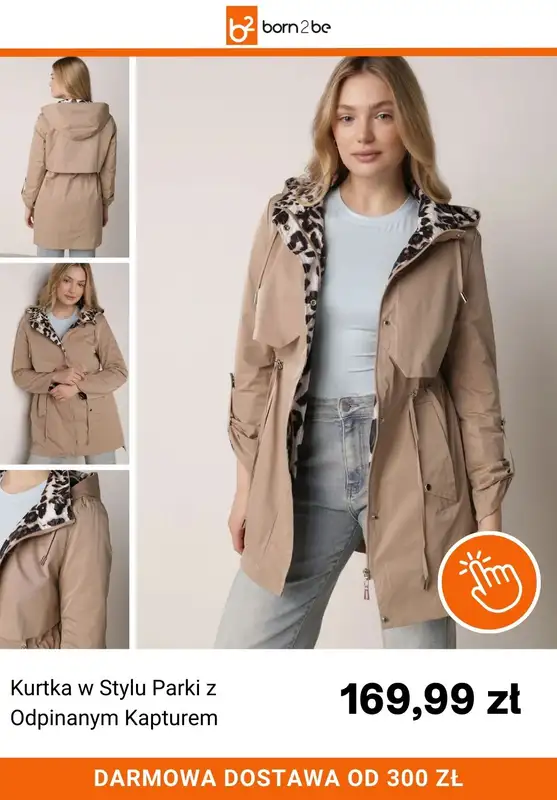 Born2be - gazetka promocyjna Okrycia przejściowe w super cenach od wtorku 03.03 do wtorku 17.03 - strona 9