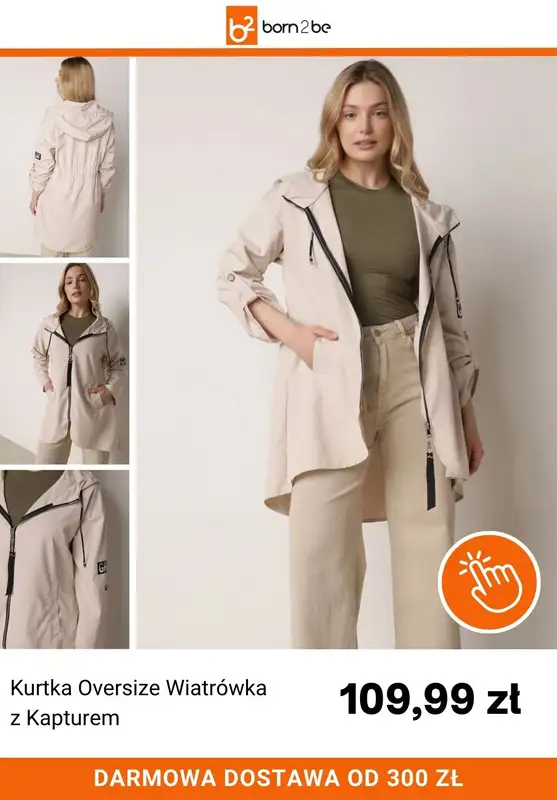 Born2be - gazetka promocyjna Okrycia przejściowe w super cenach od wtorku 03.03 do wtorku 17.03 - strona 7