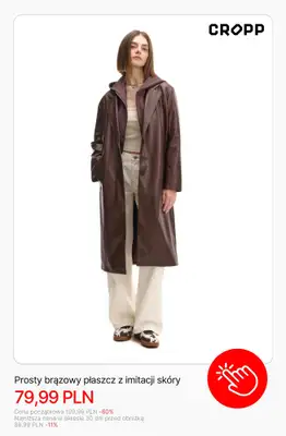 Cropp - gazetka promocyjna Wiosenne kurtki i płaszcze damskie od wtorku 03.03  - strona 3