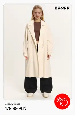 Cropp - gazetka promocyjna Wiosenne kurtki i płaszcze damskie od wtorku 03.03  - strona 6