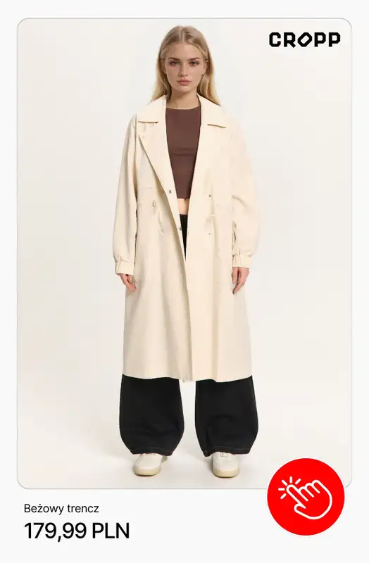 Cropp - gazetka promocyjna Wiosenne kurtki i płaszcze damskie od wtorku 03.03  - strona 6