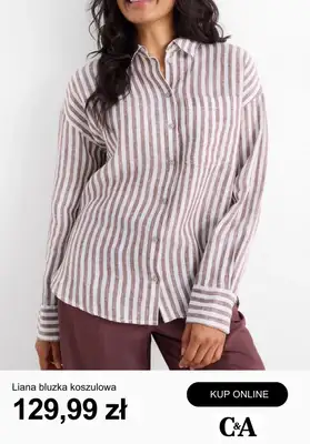 C&A - gazetka promocyjna Bluzki damskie od 59,99 zł od wtorku 03.03  - strona 12