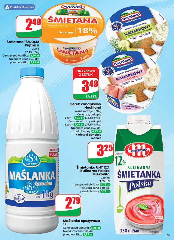 Dino - gazetka promocyjna Gazetka 10 / 2026 od środy 04.03 do wtorku 10.03 - strona 53