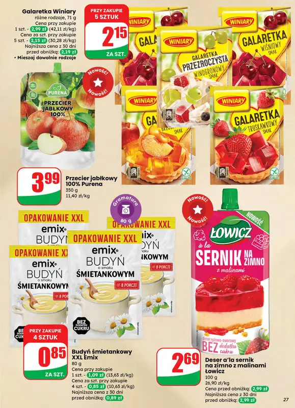 Dino - gazetka promocyjna Gazetka 10 / 2026 od środy 04.03 do wtorku 10.03 - strona 27