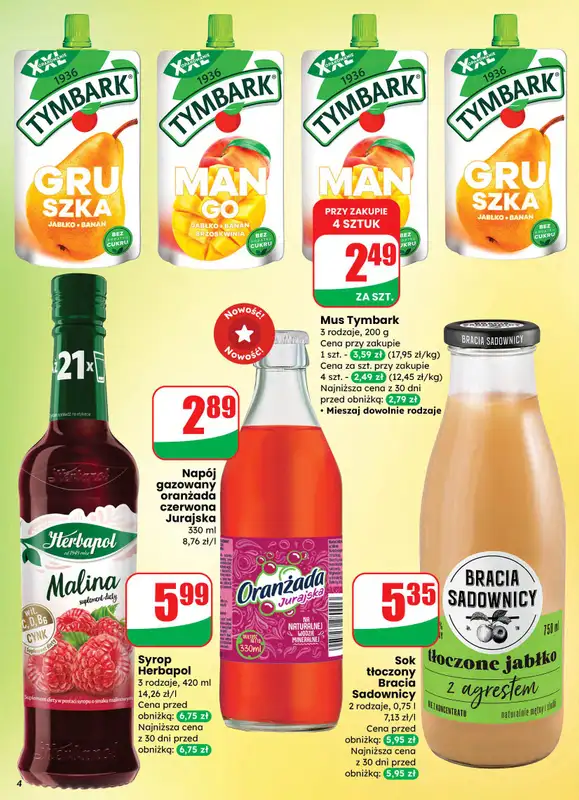 Dino - gazetka promocyjna Gazetka 10 / 2026 od środy 04.03 do wtorku 10.03 - strona 4