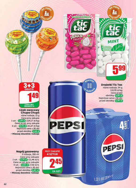 Dino - gazetka promocyjna Gazetka 10 / 2026 od środy 04.03 do wtorku 10.03 - strona 62