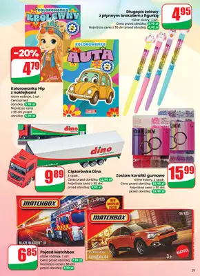 Dino - gazetka promocyjna Gazetka 10 / 2026 od środy 04.03 do wtorku 10.03 - strona 71