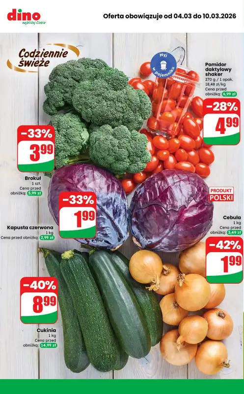 Dino - gazetka promocyjna Najlepsze promocje! od środy 04.03 do wtorku 10.03 - strona 10