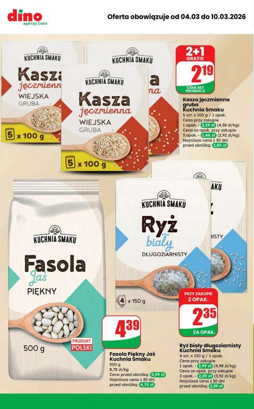 Dino - gazetka promocyjna Najlepsze promocje! od środy 04.03 do wtorku 10.03 - strona 9