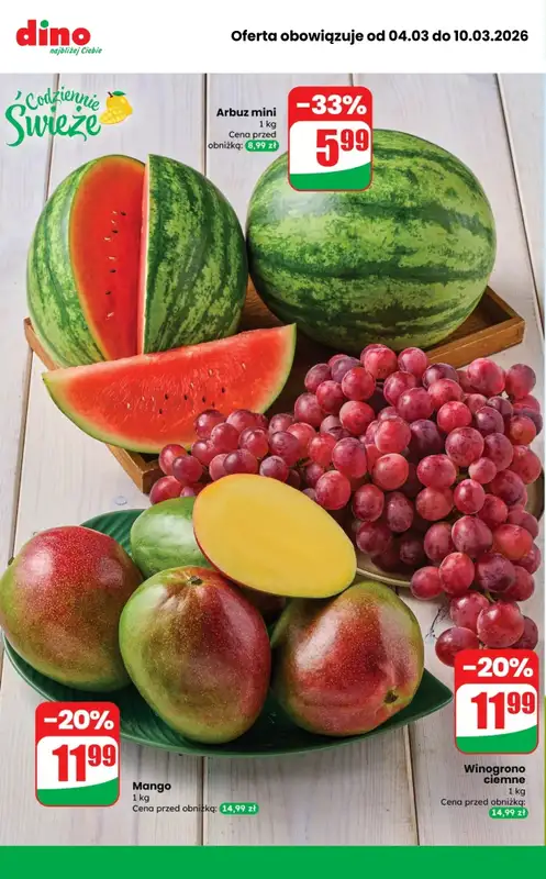 Dino - gazetka promocyjna Najlepsze promocje! od środy 04.03 do wtorku 10.03 - strona 8