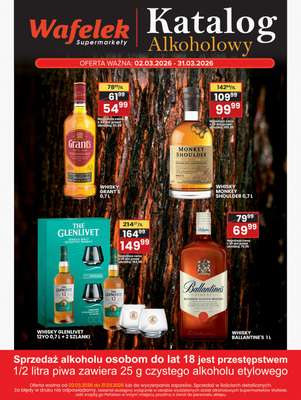 Wafelek - gazetka promocyjna Katalog alkoholowy od poniedziałku 02.03 do wtorku 31.03 - strona 3