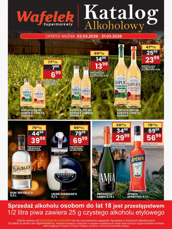 Wafelek - gazetka promocyjna Katalog alkoholowy od poniedziałku 02.03 do wtorku 31.03 - strona 2
