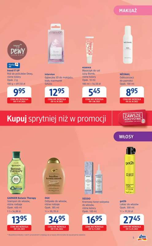 Drogerie DM - gazetka promocyjna Gazetka  do środy 25.03 - strona 5