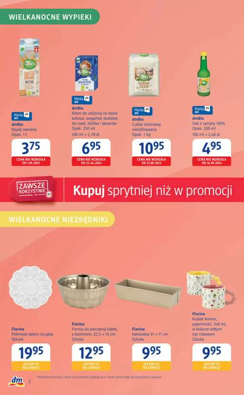 Drogerie DM - gazetka promocyjna Gazetka  do środy 25.03 - strona 2