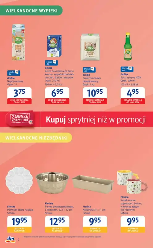 Drogerie DM - gazetka promocyjna Gazetka  do środy 25.03 - strona 2