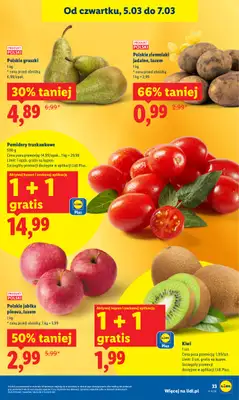 Lidl - gazetka promocyjna Oferta od czwartku od czwartku 05.03 do soboty 07.03 - strona 35