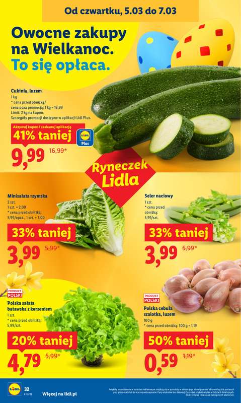 Lidl - gazetka promocyjna Oferta od czwartku od czwartku 05.03 do soboty 07.03 - strona 34