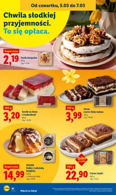 Lidl - gazetka promocyjna Oferta od czwartku od czwartku 05.03 do soboty 07.03 - strona 54
