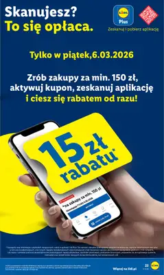 Lidl - gazetka promocyjna Oferta od czwartku od czwartku 05.03 do soboty 07.03 - strona 23