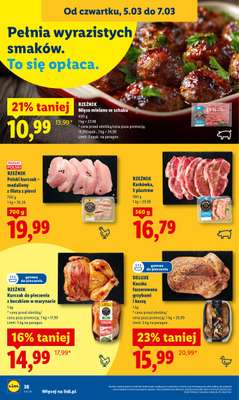 Lidl - gazetka promocyjna Oferta od czwartku od czwartku 05.03 do soboty 07.03 - strona 40