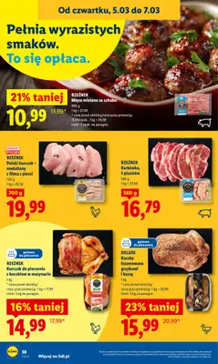 Lidl - gazetka promocyjna Oferta od czwartku od czwartku 05.03 do soboty 07.03 - strona 40