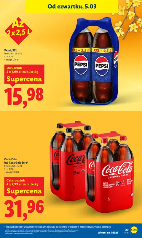 Lidl - gazetka promocyjna Oferta od czwartku od czwartku 05.03 do soboty 07.03 - strona 29