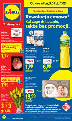 Lidl - gazetka promocyjna Oferta od czwartku od czwartku 05.03 do soboty 07.03
