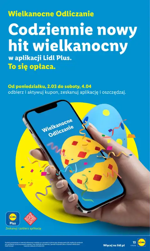 Lidl - gazetka promocyjna Oferta od czwartku od czwartku 05.03 do soboty 07.03 - strona 13