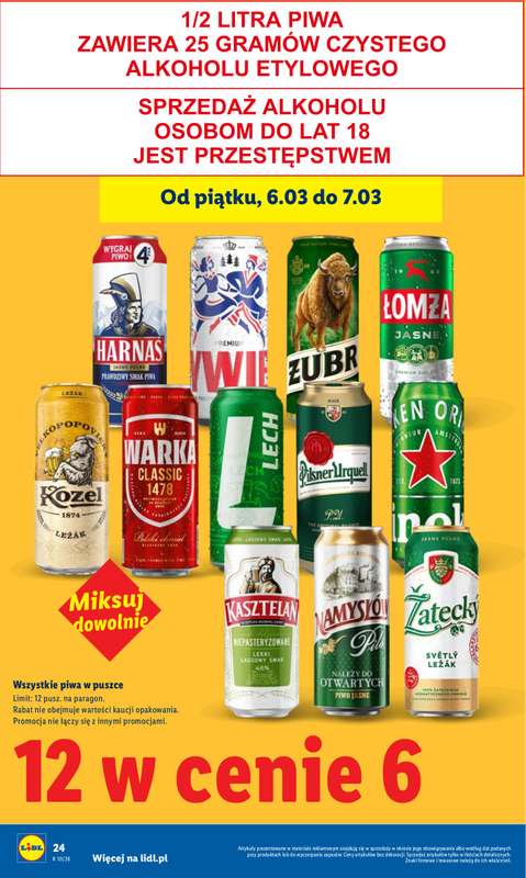 Lidl - gazetka promocyjna Oferta od czwartku od czwartku 05.03 do soboty 07.03 - strona 24
