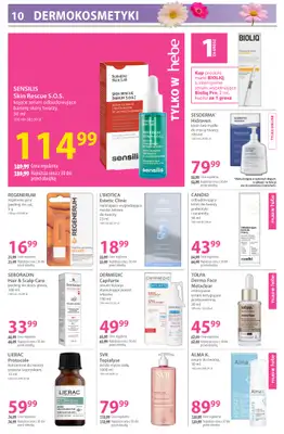 Hebe - gazetka promocyjna Gazetka od środy 04.03 do środy 18.03 - strona 10