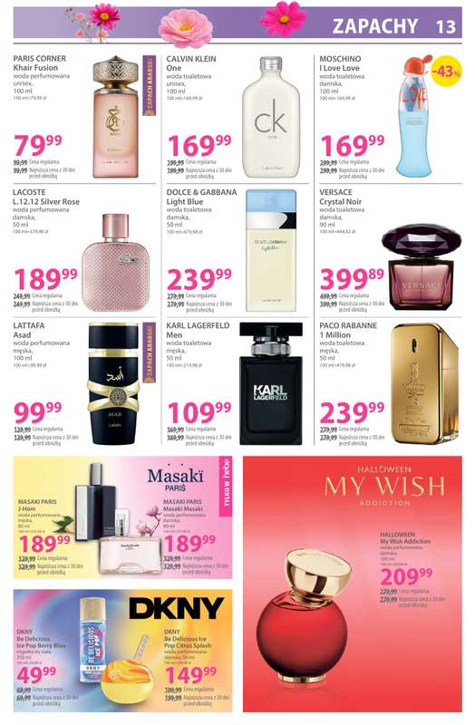 Hebe - gazetka promocyjna Gazetka od środy 04.03 do środy 18.03 - strona 13