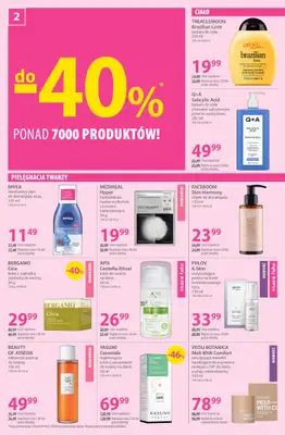 Hebe - gazetka promocyjna Gazetka od środy 04.03 do środy 18.03 - strona 2