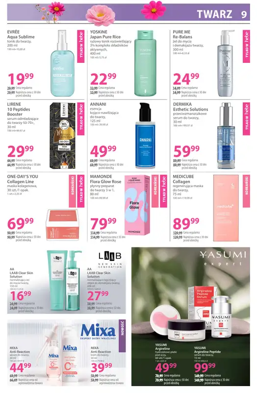 Hebe - gazetka promocyjna Gazetka od środy 04.03 do środy 18.03 - strona 9