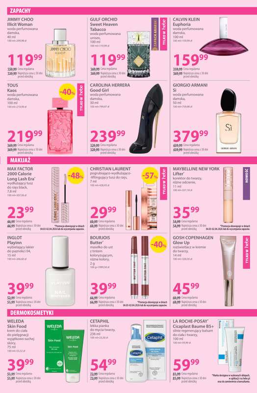 Hebe - gazetka promocyjna Gazetka od środy 04.03 do środy 18.03 - strona 3