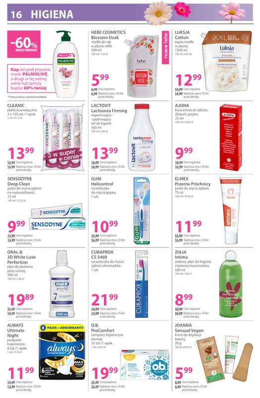 Hebe - gazetka promocyjna Gazetka od środy 04.03 do środy 18.03 - strona 16