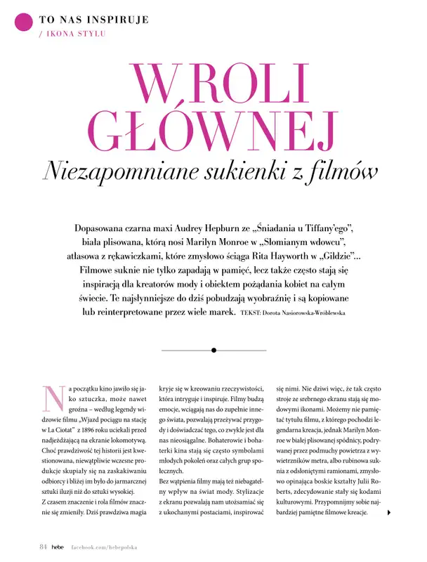 Hebe - gazetka promocyjna Magazyn od środy 04.03 do czwartku 30.04 - strona 84