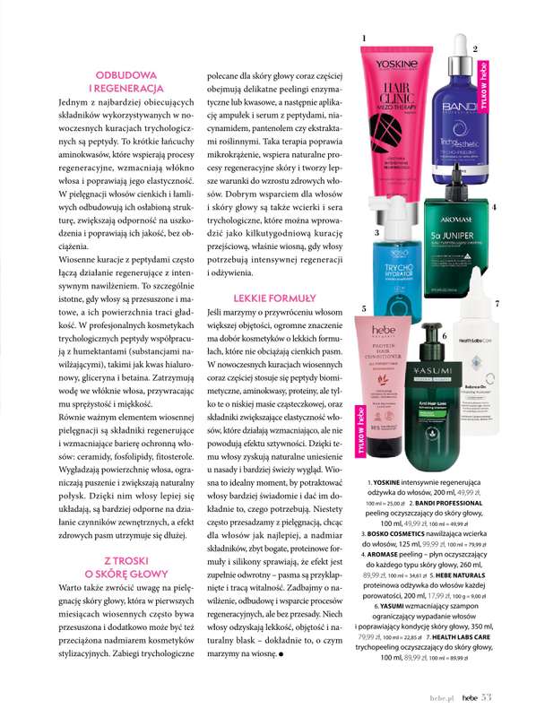 Hebe - gazetka promocyjna Magazyn od środy 04.03 do czwartku 30.04 - strona 53