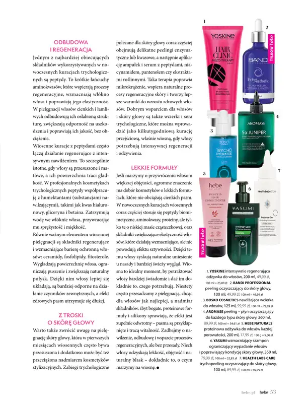 Hebe - gazetka promocyjna Magazyn od środy 04.03 do czwartku 30.04 - strona 53