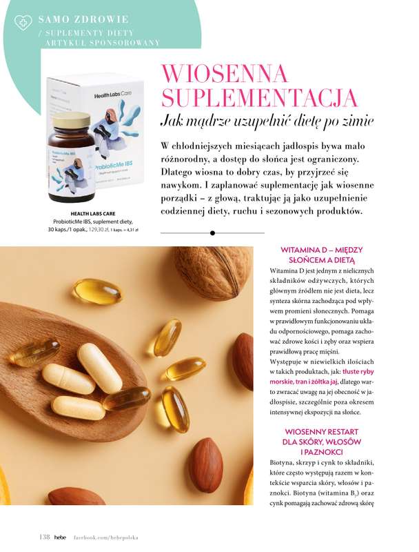 Hebe - gazetka promocyjna Magazyn od środy 04.03 do czwartku 30.04 - strona 138