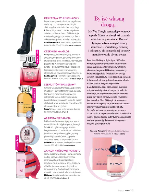 Hebe - gazetka promocyjna Magazyn od środy 04.03 do czwartku 30.04 - strona 105