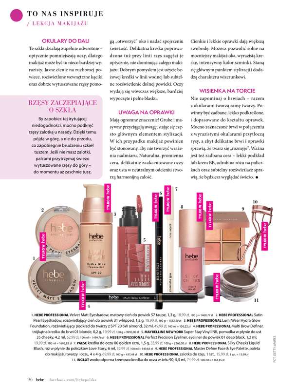 Hebe - gazetka promocyjna Magazyn od środy 04.03 do czwartku 30.04 - strona 96