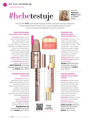Hebe - gazetka promocyjna Magazyn od środy 04.03 do czwartku 30.04 - strona 98