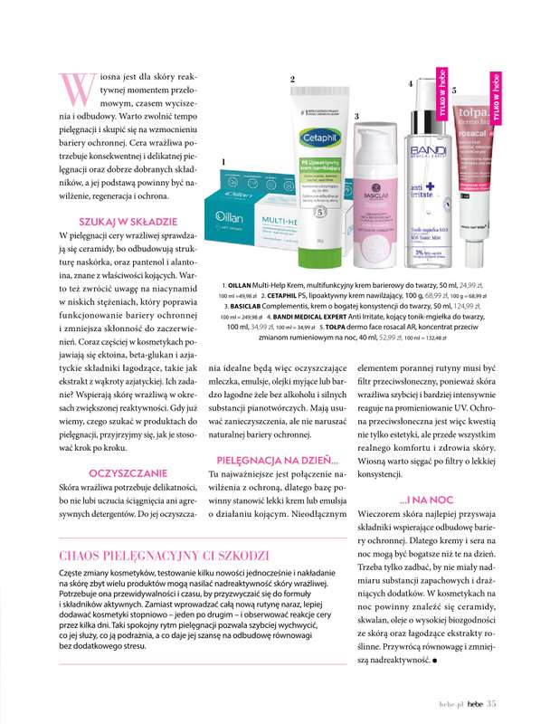 Hebe - gazetka promocyjna Magazyn od środy 04.03 do czwartku 30.04 - strona 35