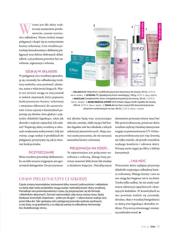 Hebe - gazetka promocyjna Magazyn od środy 04.03 do czwartku 30.04 - strona 35