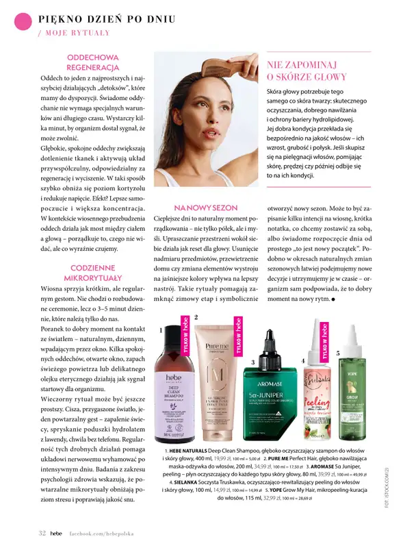 Hebe - gazetka promocyjna Magazyn od środy 04.03 do czwartku 30.04 - strona 32