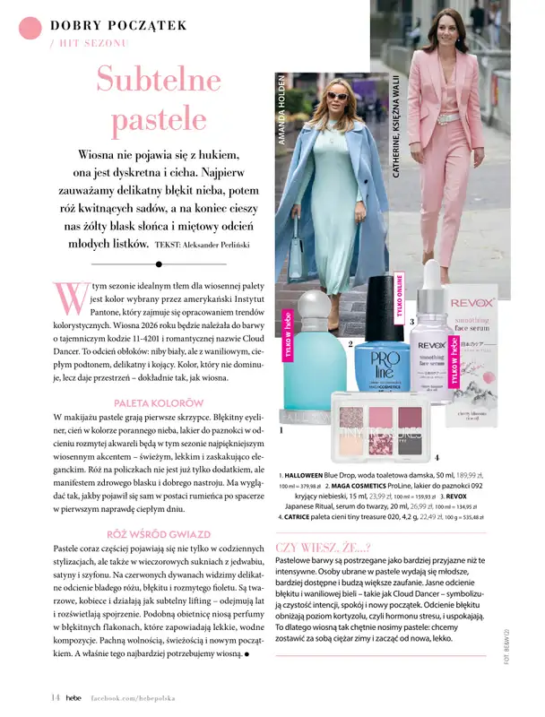 Hebe - gazetka promocyjna Magazyn od środy 04.03 do czwartku 30.04 - strona 14