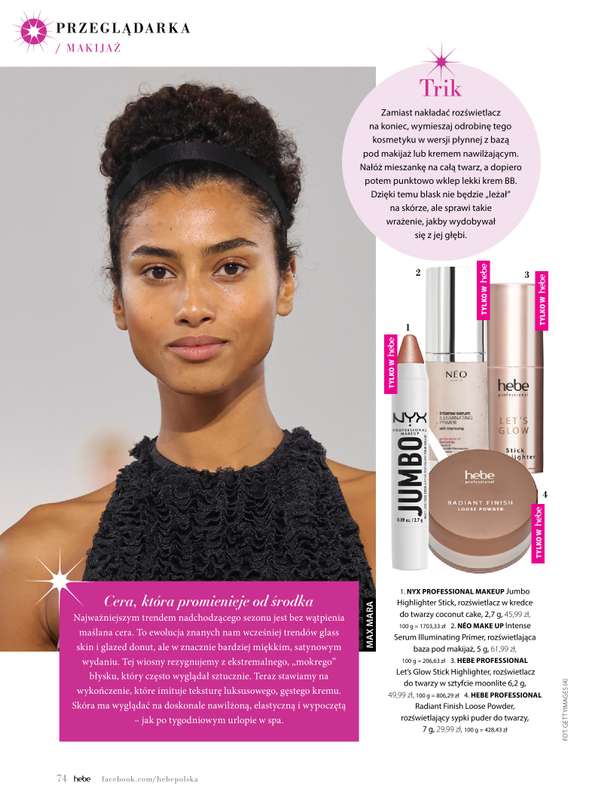 Hebe - gazetka promocyjna Magazyn od środy 04.03 do czwartku 30.04 - strona 74