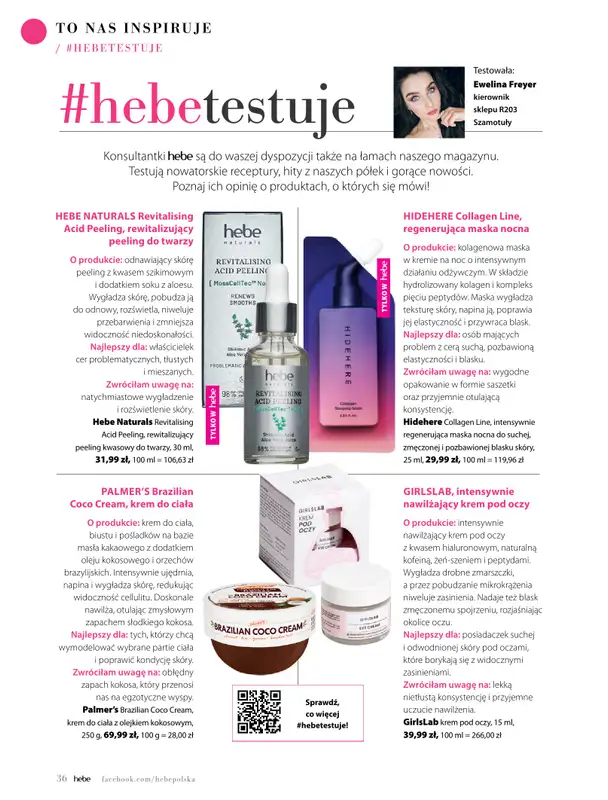 Hebe - gazetka promocyjna Magazyn od środy 04.03 do czwartku 30.04 - strona 36