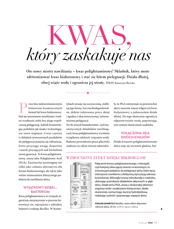 Hebe - gazetka promocyjna Magazyn od środy 04.03 do czwartku 30.04 - strona 41